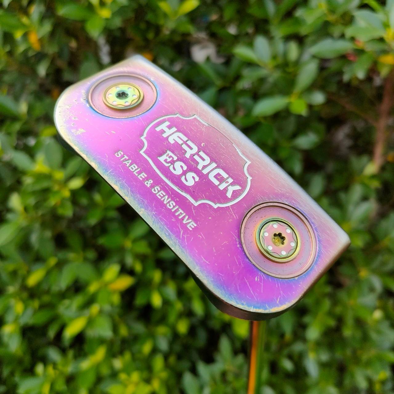 PUTTER HERRICK BSS STABLE & SENSITIVE ความยาว 35 นิ้ว หน้าไม้สุดยอด MILL ที่ทำให้เกาะไลน์แบบสุดๆ น้ำหนักดีสุดๆ หมุดถ่วงบล๊านซ์มากๆ