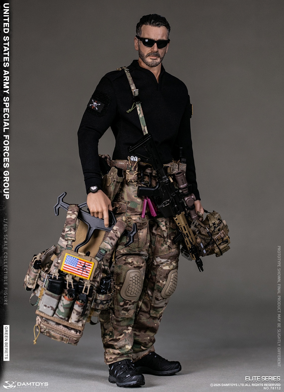 [สั่งจอง]DAMTOYS 78112 1/6 : U.S. Army Special Forces Group Green Berets