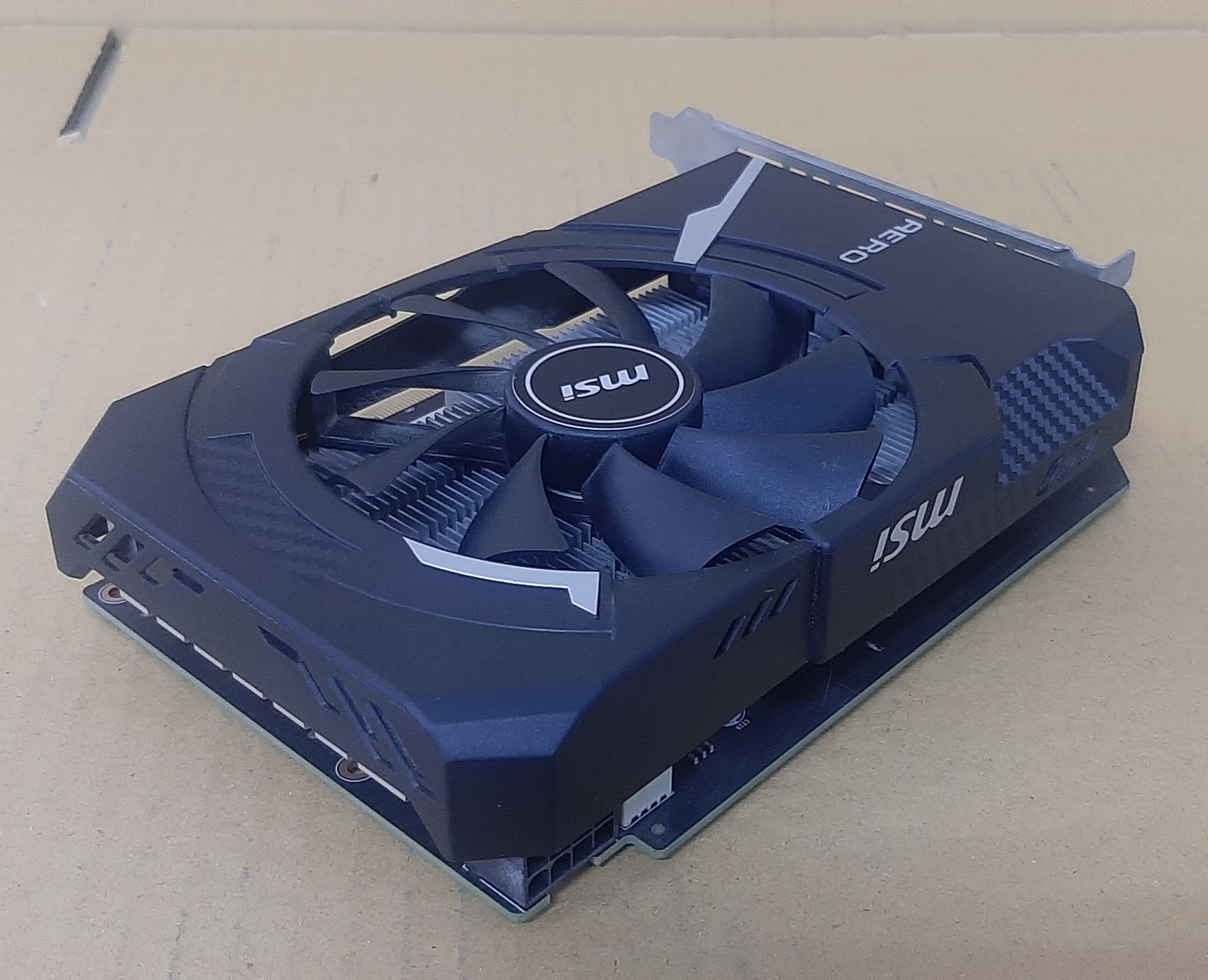 การ์ดจอมือสอง สภาพดี ประกันร้าน 1 เดือน ยี่ห้อ Msi รุ่น 1660Ti 6GB GDDR6 ประกันร้าน 1 เดือน