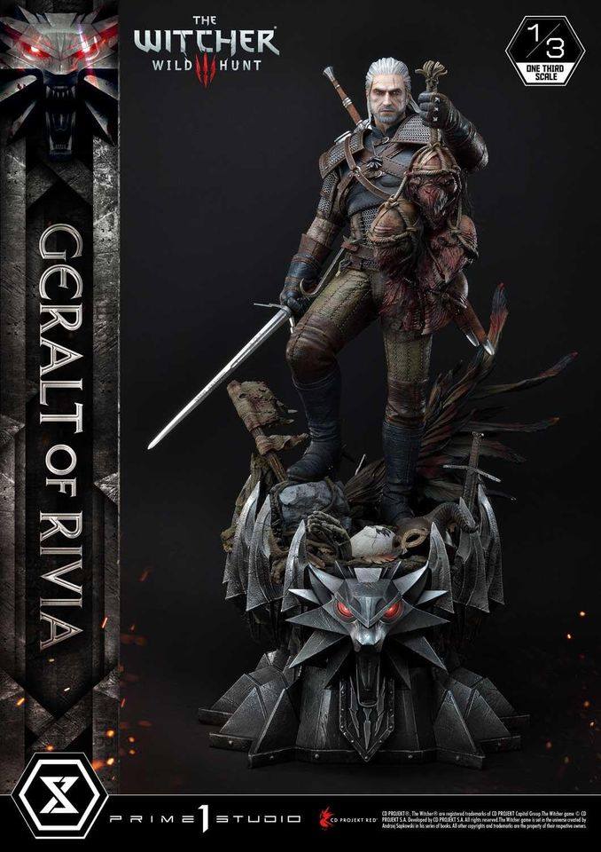 [สั่งจอง]Prime 1 Studio MMW3-01 1/3 scale Geralt of Rivia (The Witcher 3)