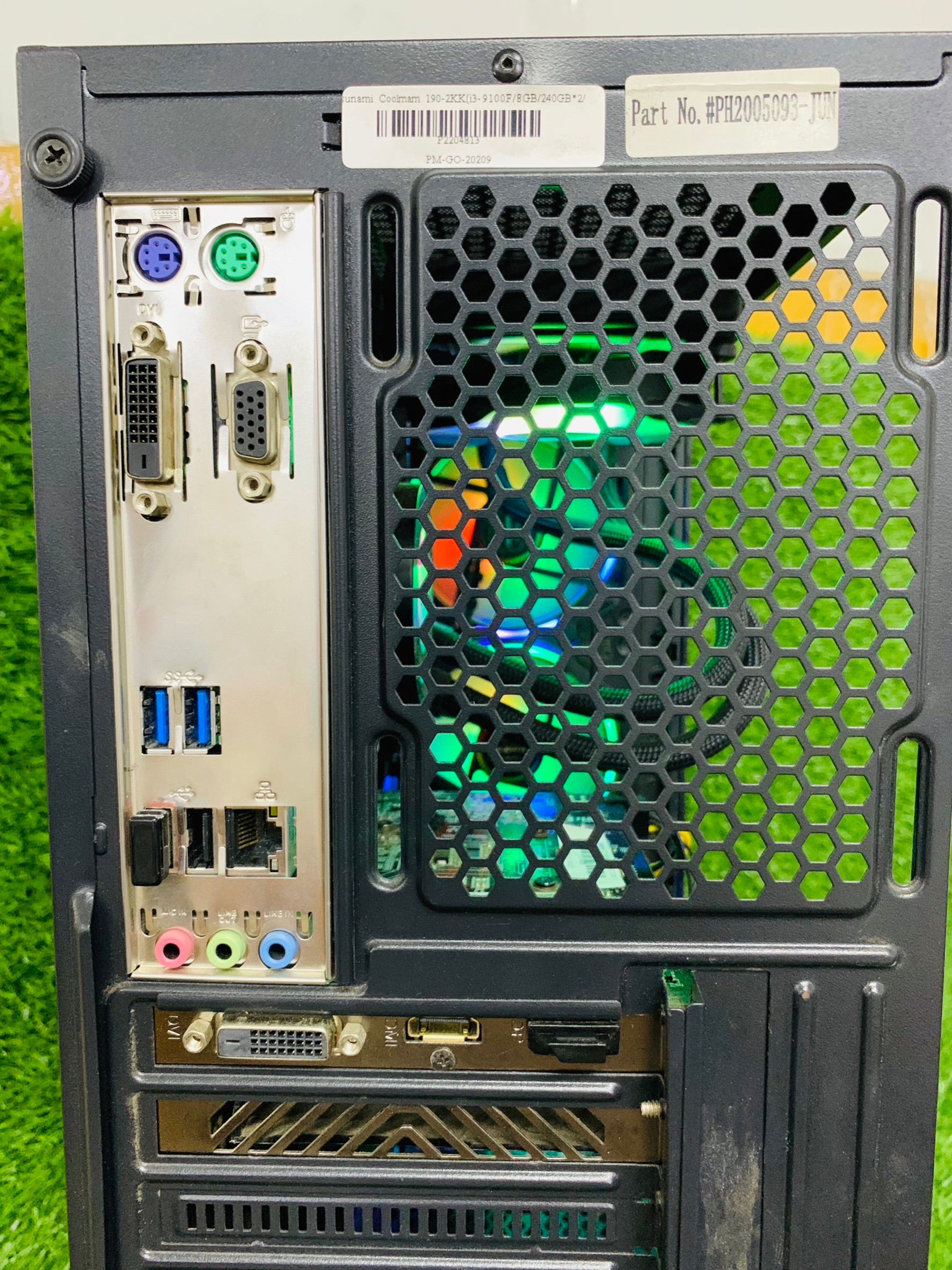 PC เล่นเกมส์ Case Tsunami Coolman 190-2KK มาพร้อมการ์ดจอ GTX1650 4GB