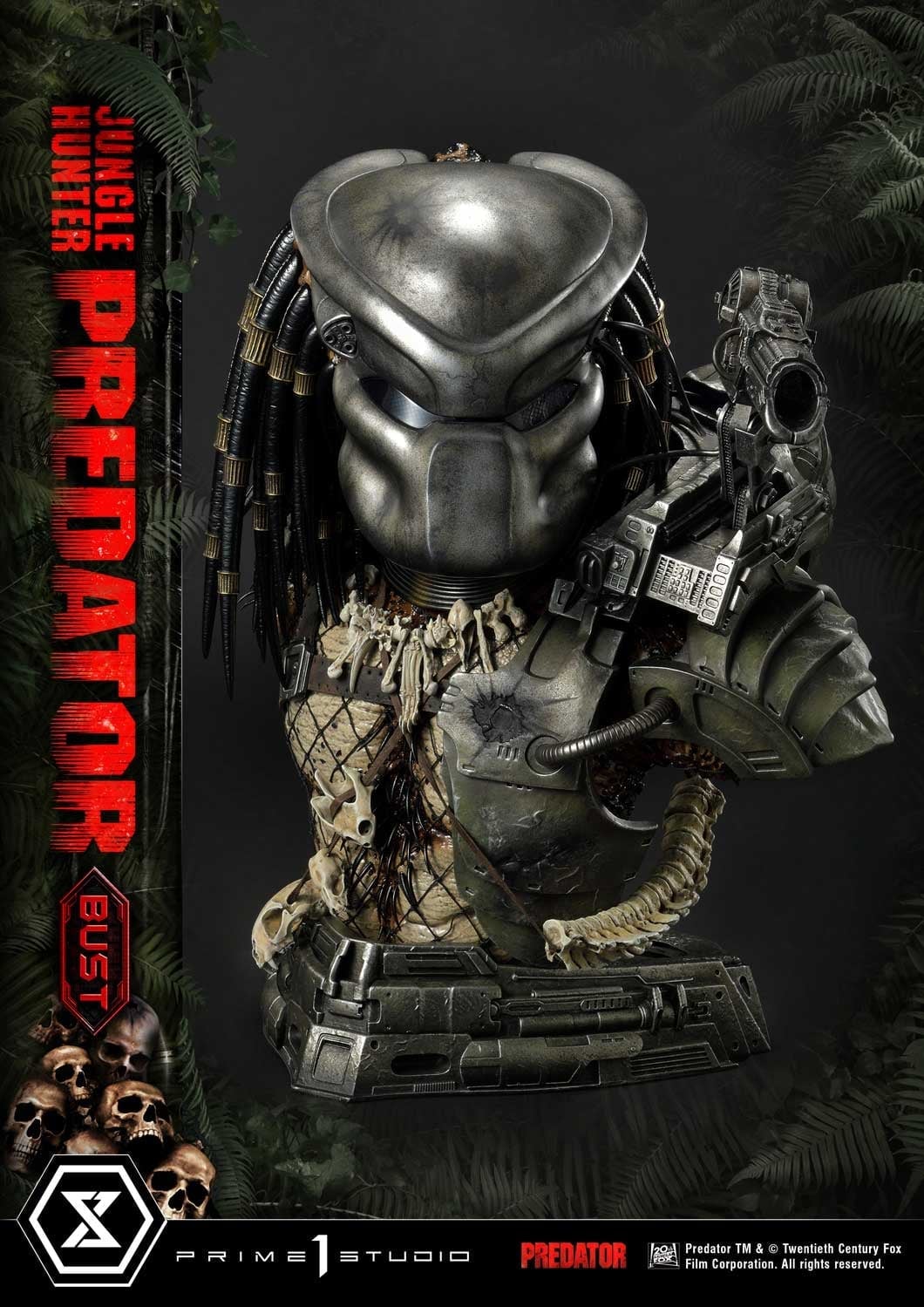 [สั่งจอง]Prime 1 Studio 1/3 : Jungle Hunter Predator Bust (Predator 1987)