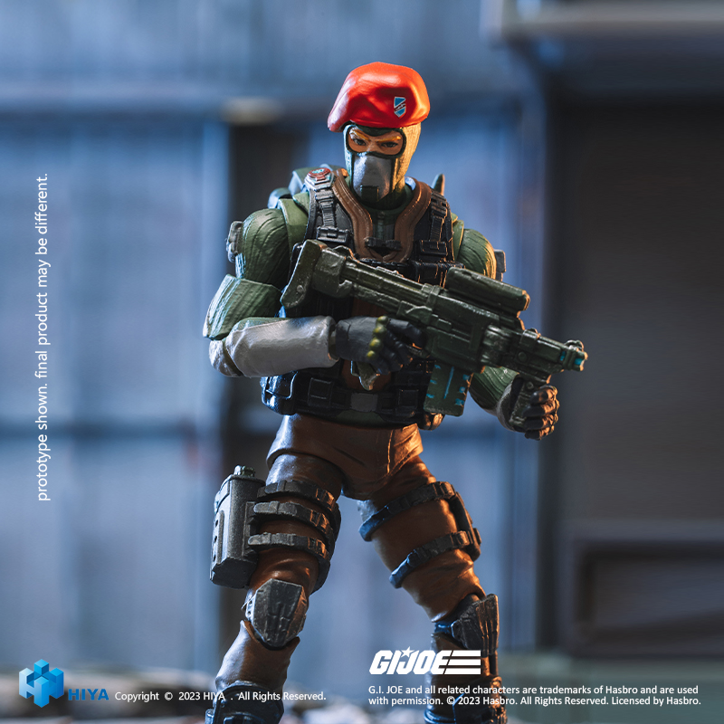 [พร้อมส่ง] Hiya 1/18 : G.I.Joe - Special Forces Bridgehead EMG0181