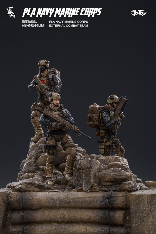 [สั่งจอง]JOYTOY 1/18 JTCN001 PLA Marine corps overseas operations team JOYTOY 1/18 JTCN002 PLA Marine corps overseas operations team PLA Scene