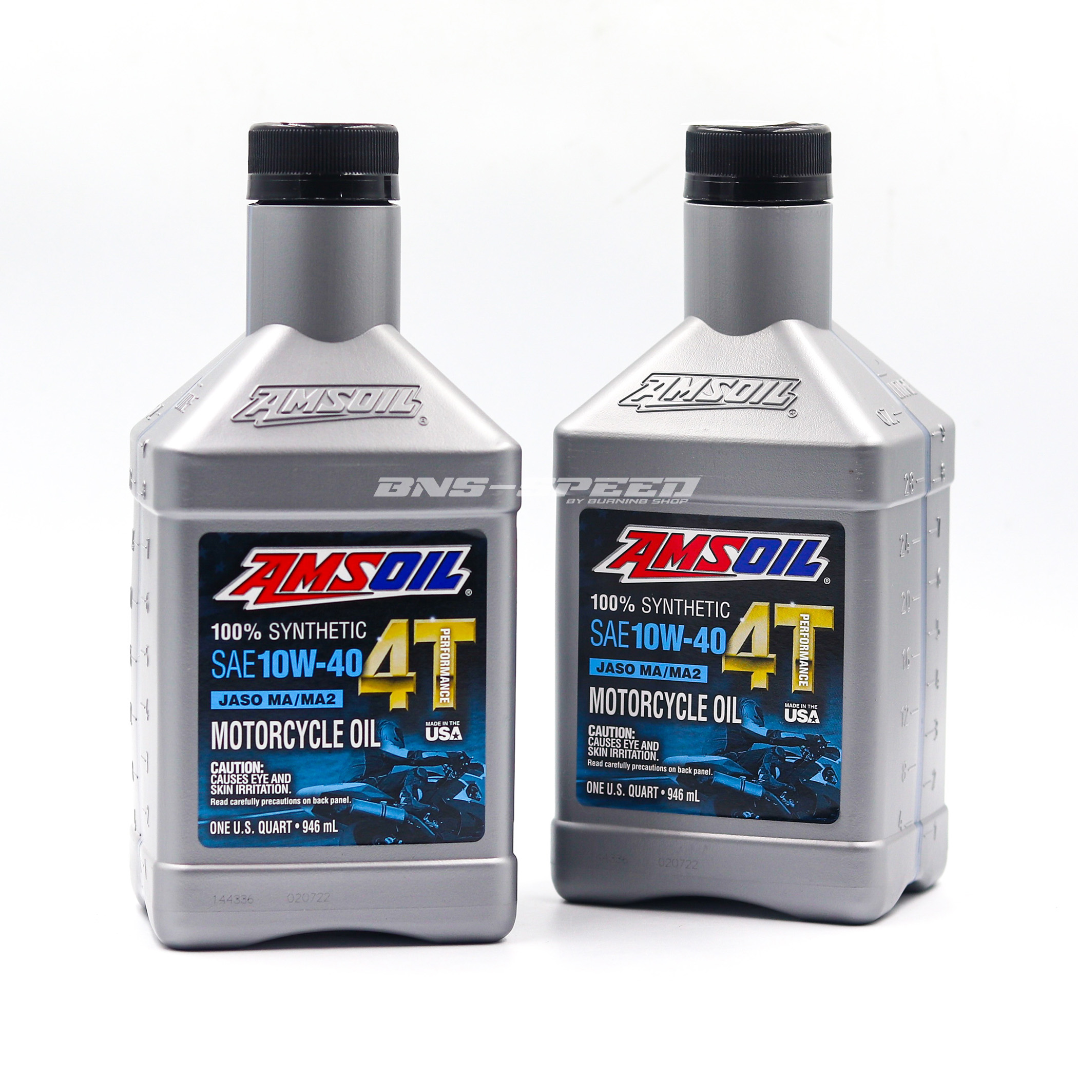 น้ำมันเครื่อง Amsoil 10W-40 Synthetic 4T (946ml.)
