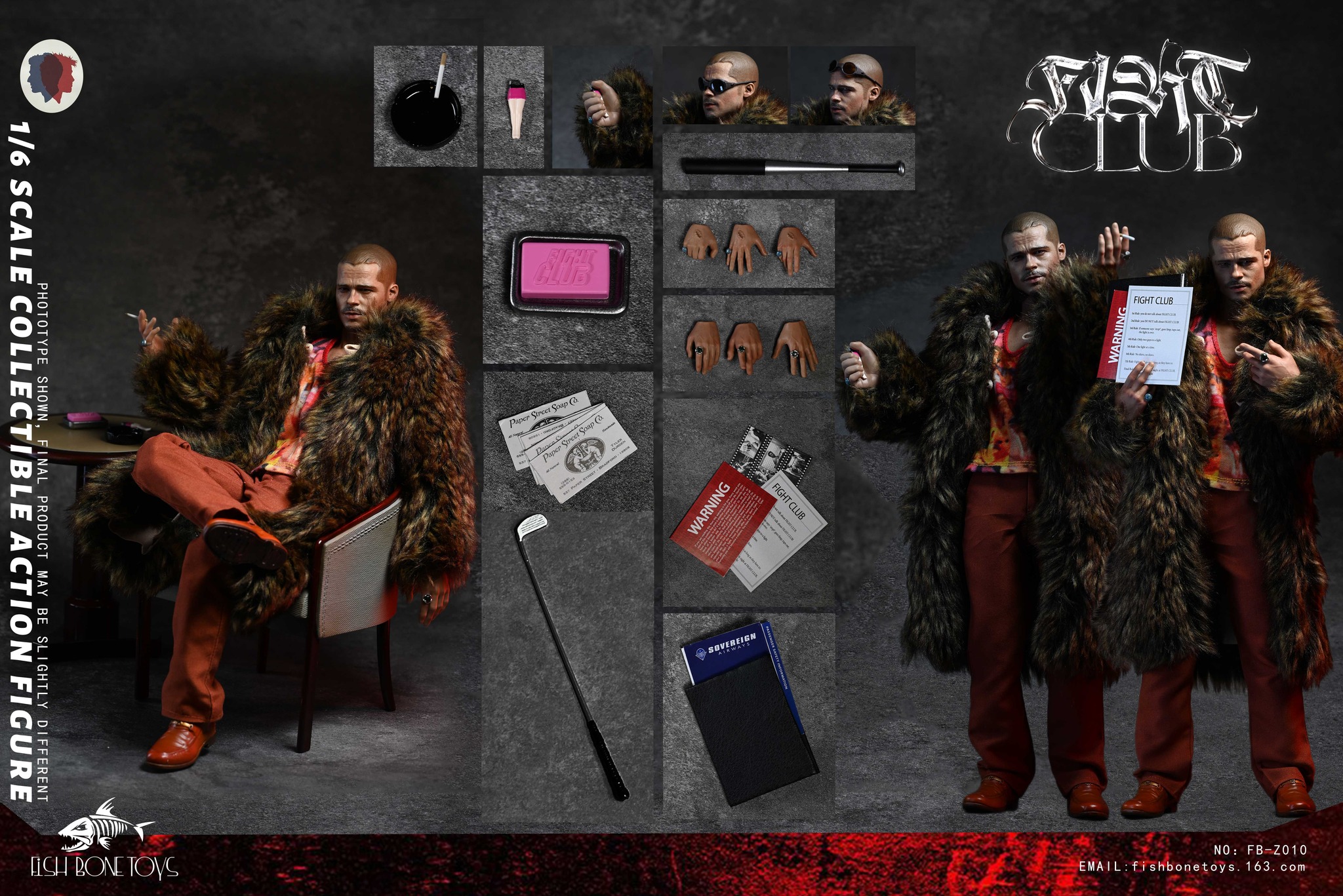 [สั่งจอง] FISH BONETOYS 1/6 : Fighting Club