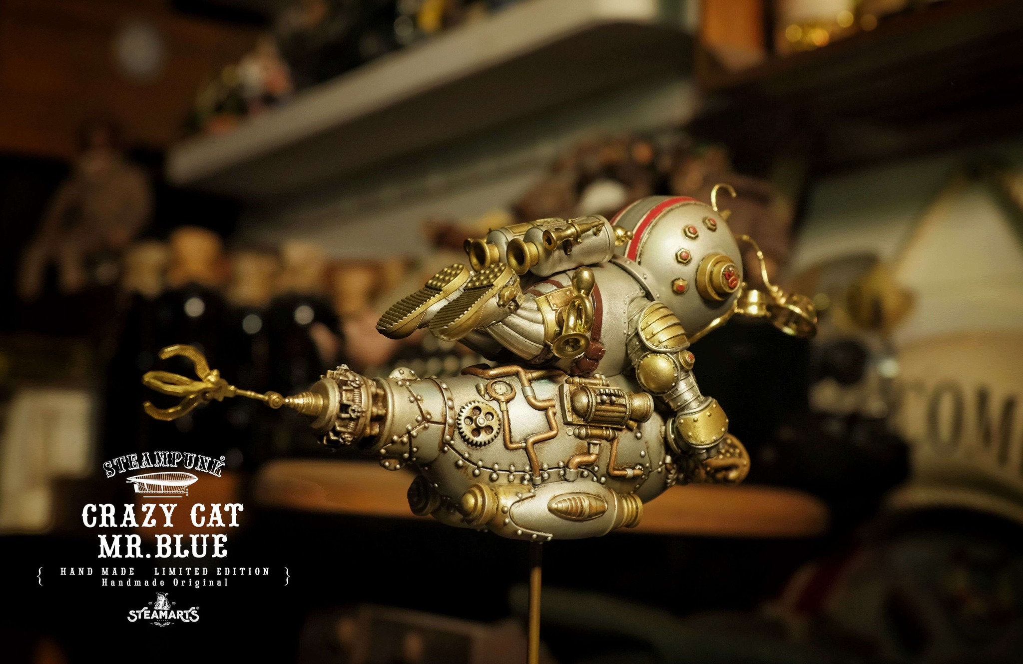 [สั่งจอง]STEAMARTS SA2024CCMB01 : SQUID KNIGHT MR.BLUE 22cm