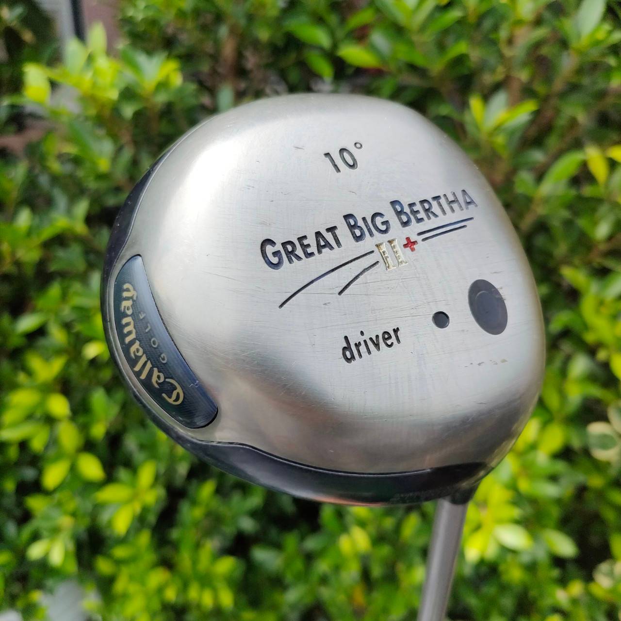 DRIVER CALLAWAY GREAT BIG BERTHA II+ ก้าน GBB SYSTEM 60 FLEX R องศา 10 สเปคตีง่ายๆสบายๆ รุ่น + หน้าเด้งจัด ตีไกล