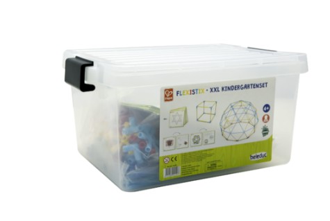 ชุดตัวต่อแท่งไม้ 390 ชิ้น ของเล่นเสริมพัฒนาการ, ของเล่นเด็กอนุบาล, สื่อการสอนเด็กอนุบาล, ฝึกการแก้ไขปัญหา พร้อมส่ง