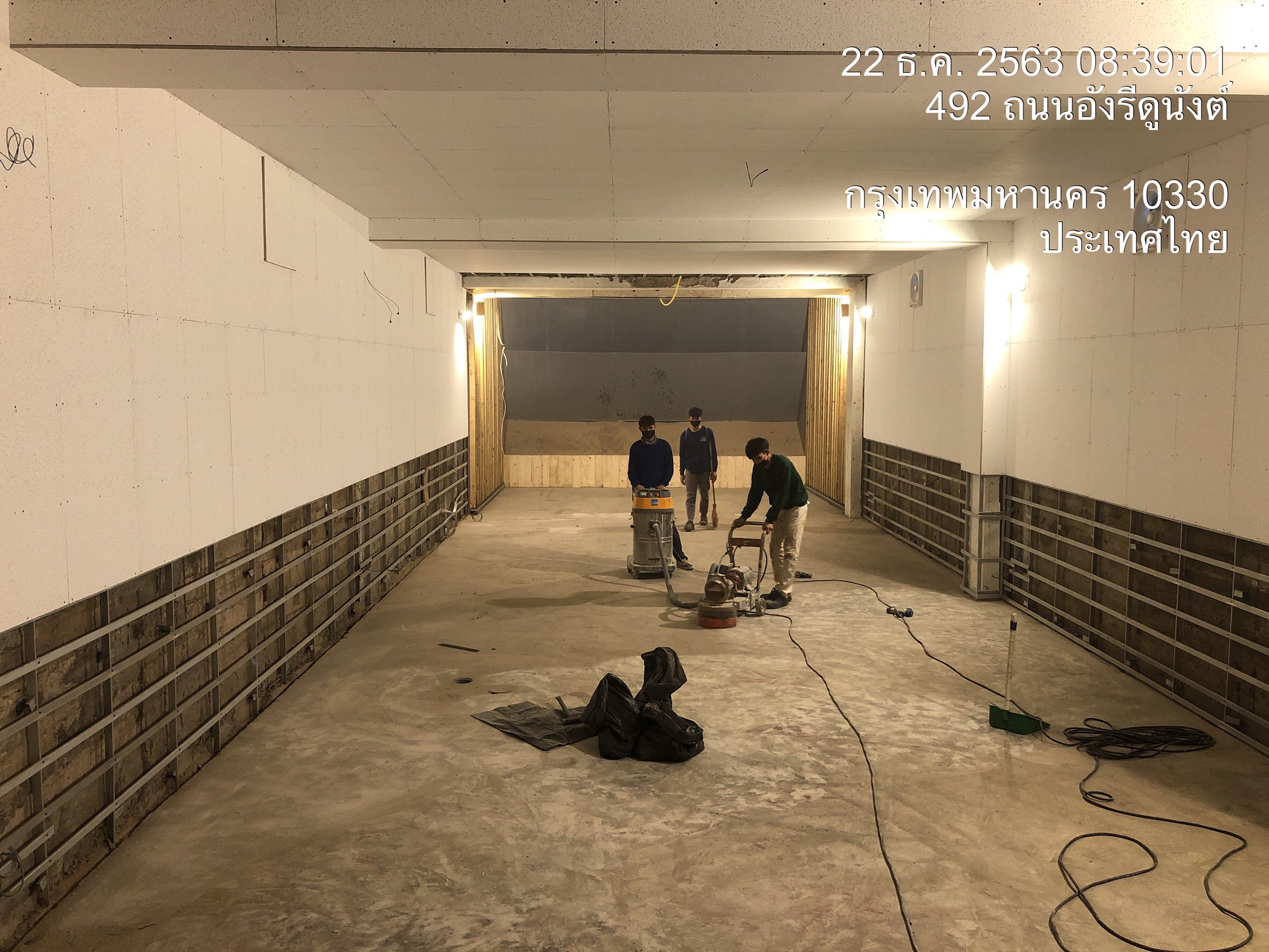 กองพิสูจน์หลักฐานกลาง สำนักงานตำรวจแห่งชาติ ปรับปรุงห้องทดสอบอาวุธปืน