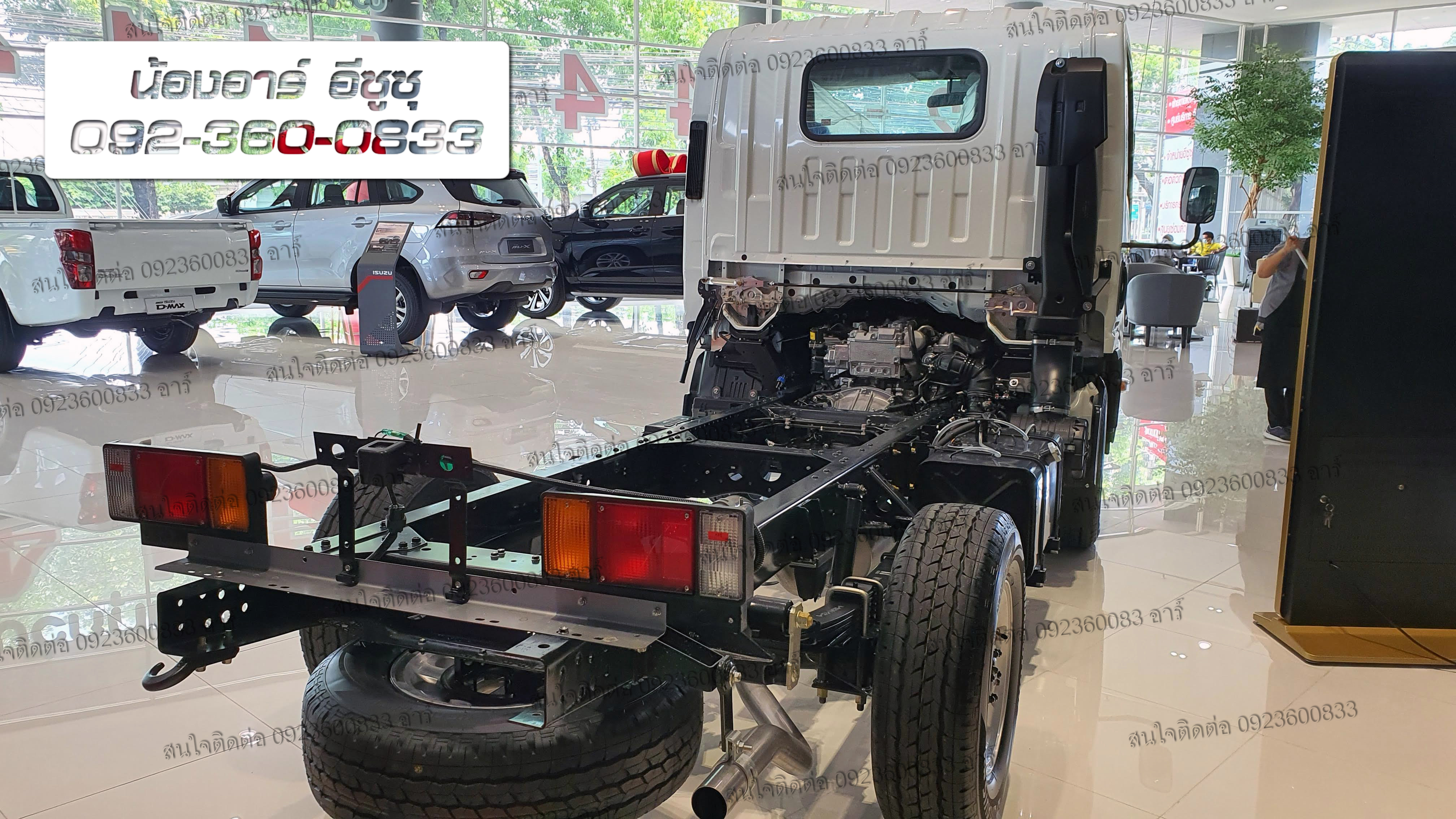 4 ล้อ ISUZU NLR130 แรงม้า หัวแซสซี