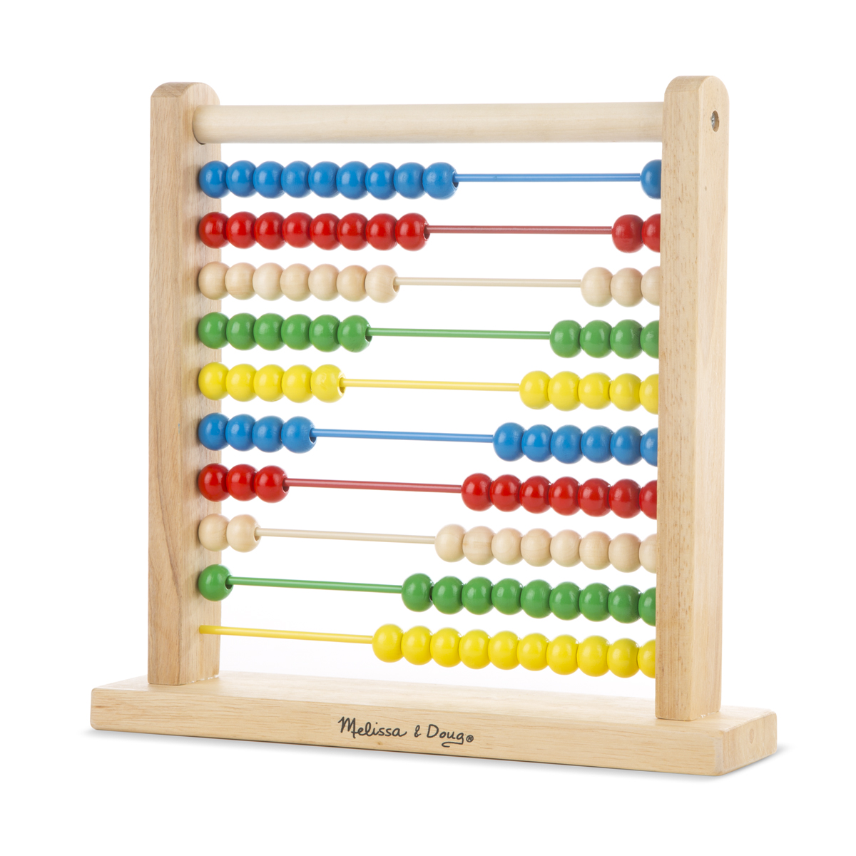 ชุดของเล่นไม้ลูกคิด ส่งเสริมความเข้าใจ เรื่องจำนวนและตัวเลข Abacus Melissa&Doug, ของเล่นเสริมพัฒนาการ, ของเล่น