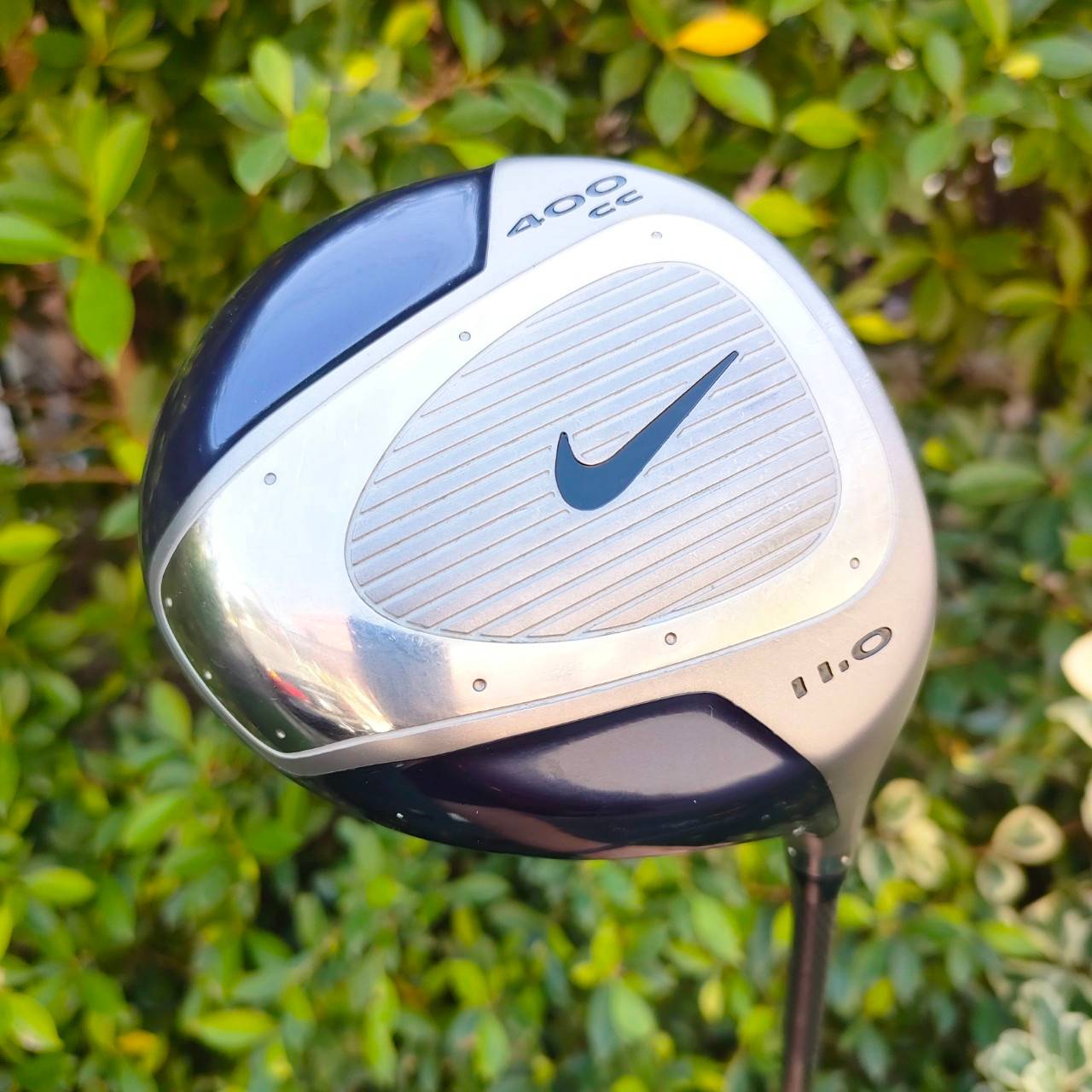 DRIVER NIKE 400 CC องศา 11 ก้าน NIKE GOLF FLEX R สภาพสวยเดิม หัวไม่ใหญ่มาก เร่งสปีดได้ดีมากๆ มือใหม่ตีได้ ไม้กอล์ฟมือสอง ของแท้ BY NakaraLuxurious