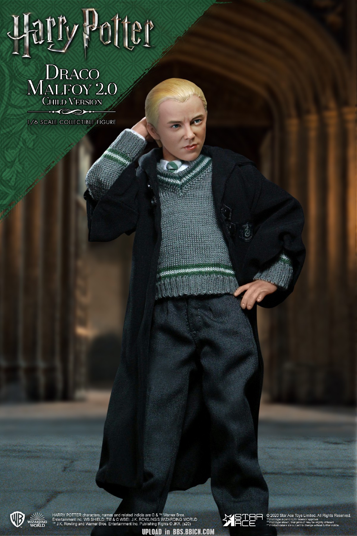 [สั่งจอง] STAR ACE Toys：1/6 SA0028A DRACO MALFOY2.0 (SCHOOL UNIFORM）