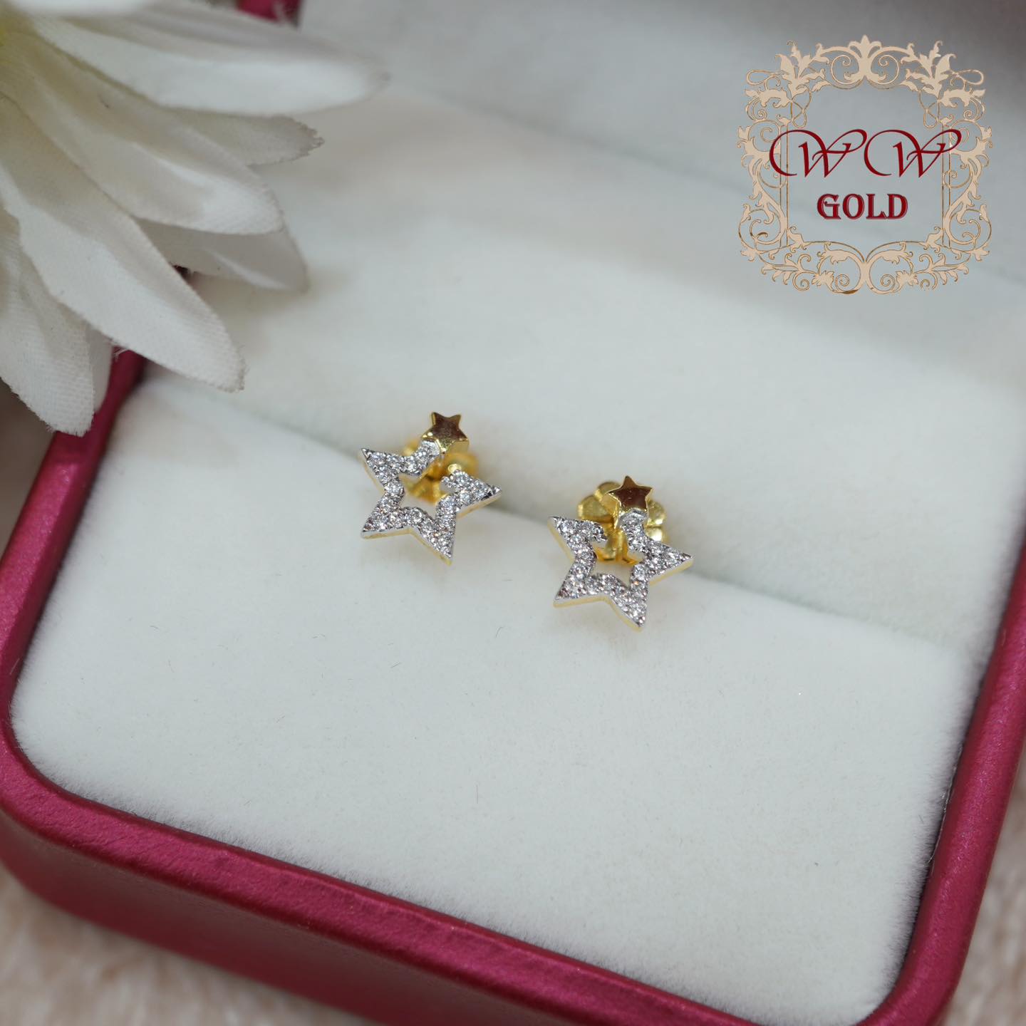 ต่างหูดาว