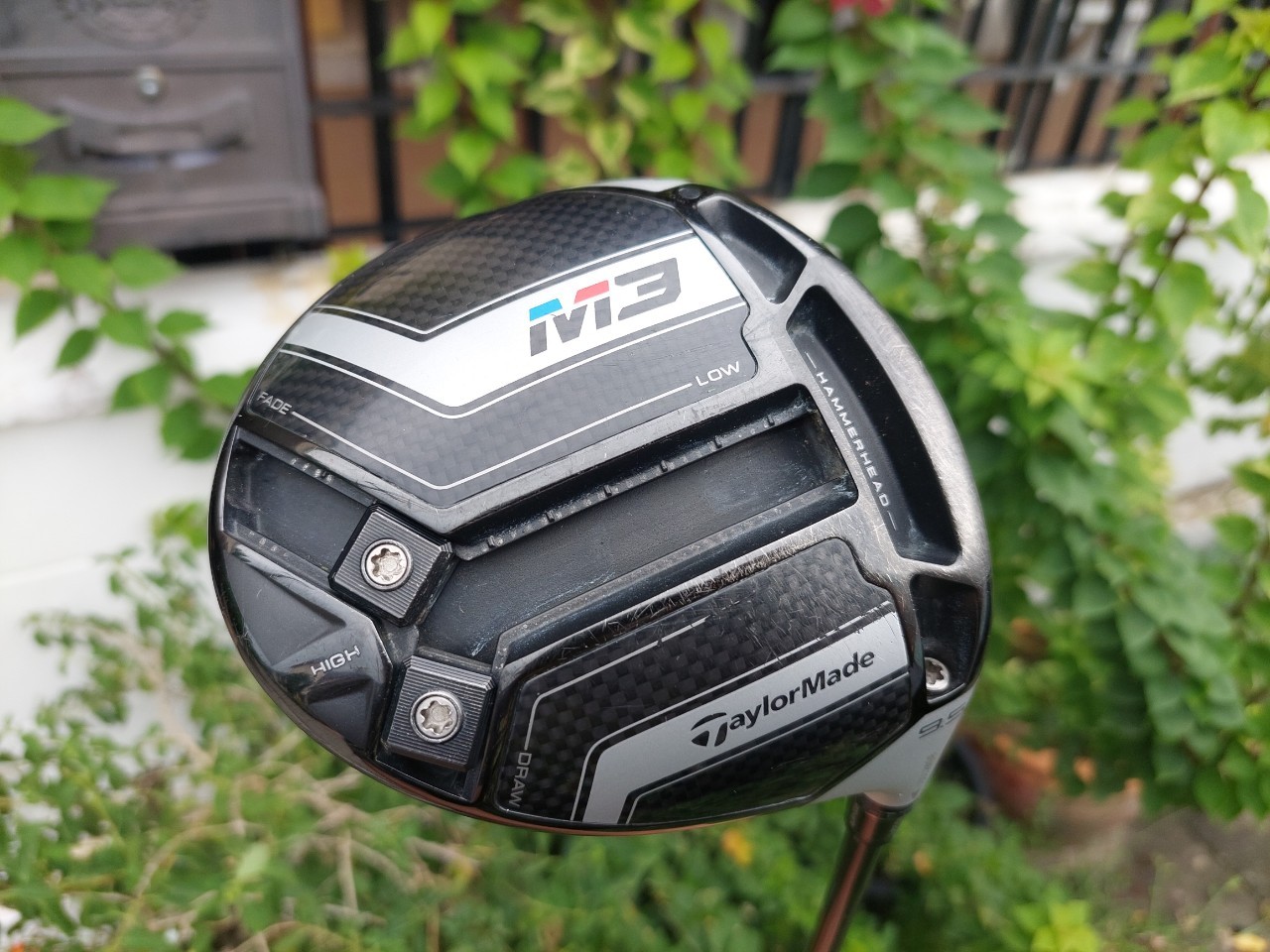 Driver Taylormade M3 มี COVER ใส่ก้านโม FUJIKURA ATMOS
