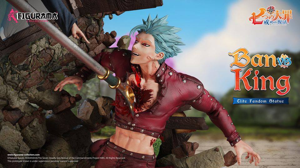 [สั่งจอง]Figurama Collectors : Seven Deadly Sins Ban vs. King Elite Fandom Statue