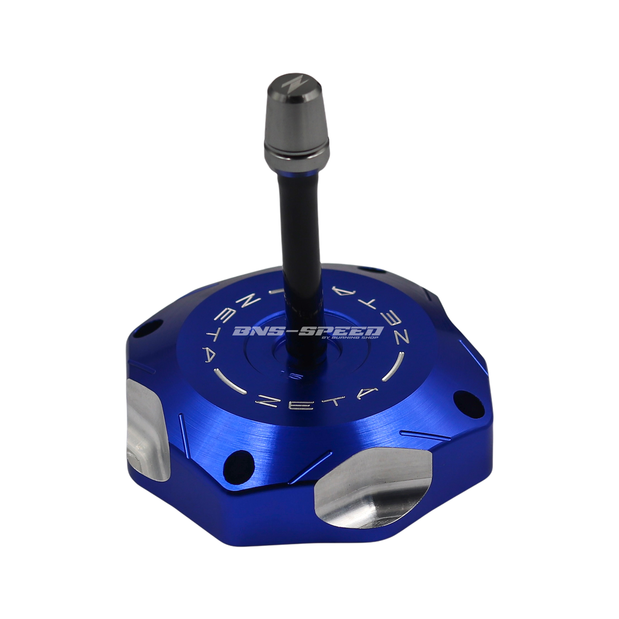 ฝาปิดถังน้ำมัน ZETA Gas Cap Racer Blue YZ / KX / KLX / RMZ