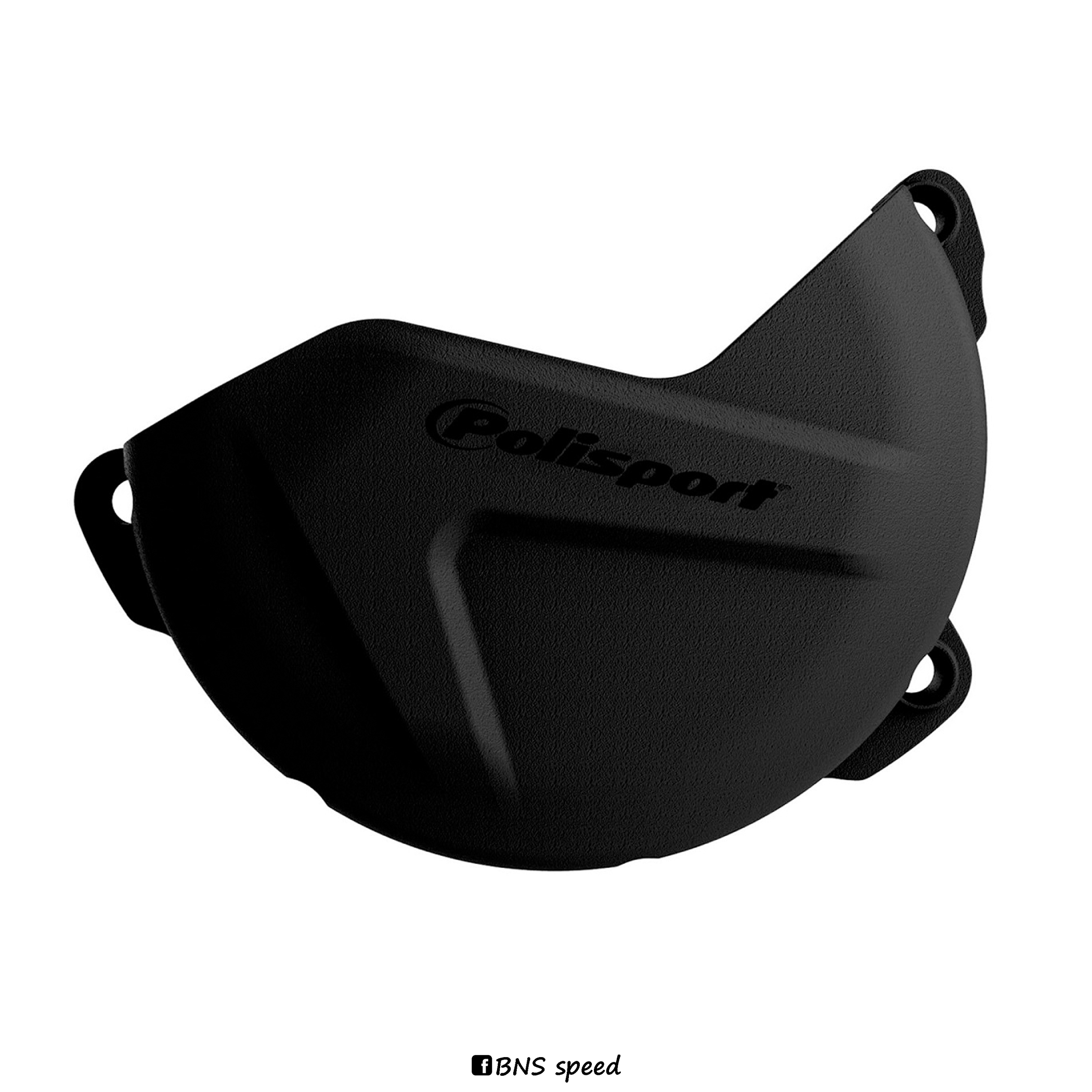 การ์ดครอบฝาครัช Polisport Clutch Cover Protector YZ250F/FX 2014-2018 สีดำ