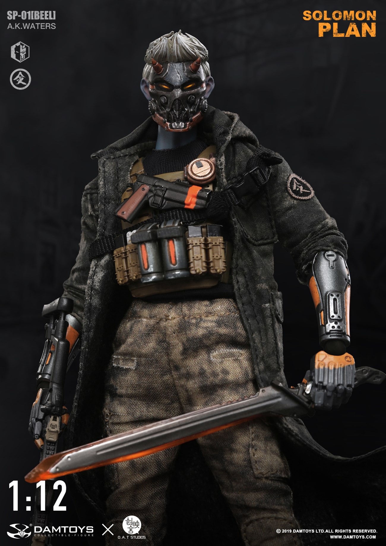 [สั่งจอง] DAMTOYS SIP001A/B/C 1/12 SOLOMON IN PLAN BEEL