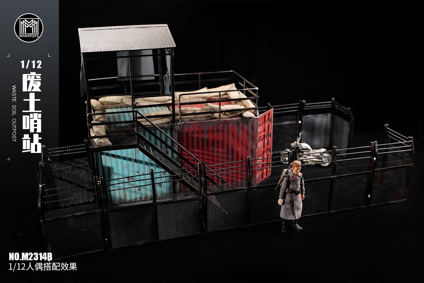 [สั่งจอง] mmmtoys M2314 1/12 : Waste Soil Outpost
