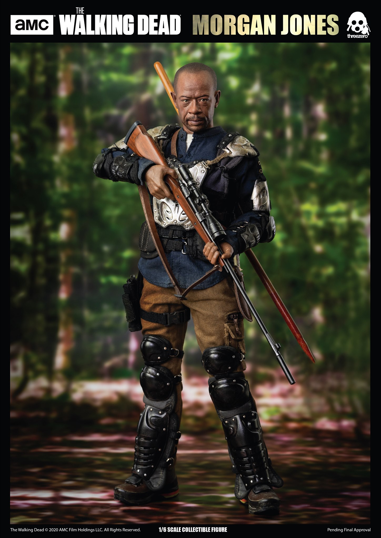 [สั่งจอง]THREEZERO 3Z0099 1/6 : The Walking Dead (Season 7) - Morgan Jones