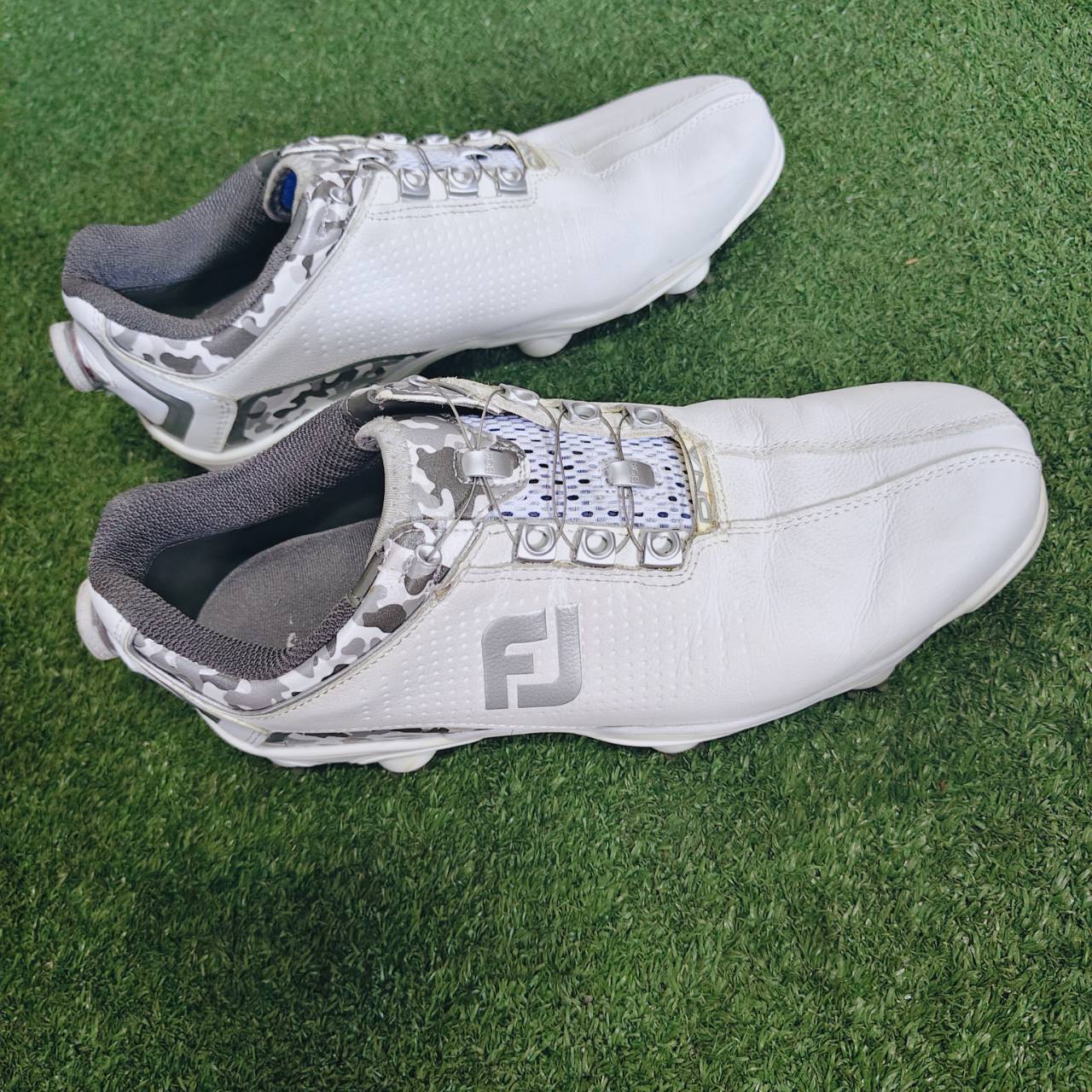 รองเท้ากอล์ฟมือสอง FOOTJOY | เบอร์ 8 XW | ปุ่มหมุน BOA | กันน้ำเต็มระบบ ⛳️