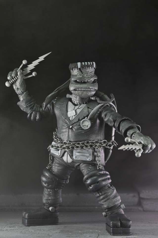 [สั่งจอง]NECA 7" : Universal Monsters x TMNT 4 Pack B/W
