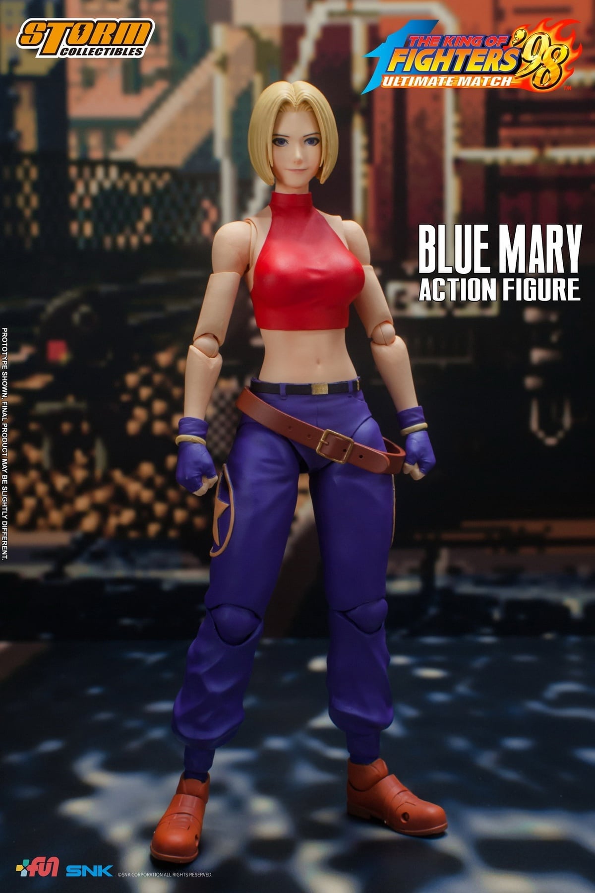 [สั่งจอง]Storm Toys SKKF05 1/12 : The King of Fighters 98 - Blue Mary
