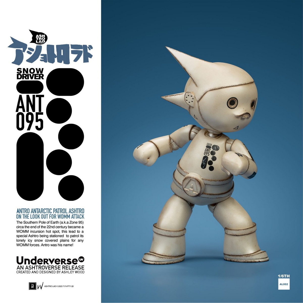 [สั่งจอง] Underverse ASHTROVERSE 8" : ANTRO ARCTIC PATROL ASHTRO LAD // SNOW DRIVER