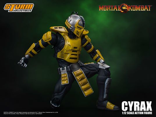 [สั่งจอง]Storm Collectibles 1/12 Mortal Kombat Series CYRAX