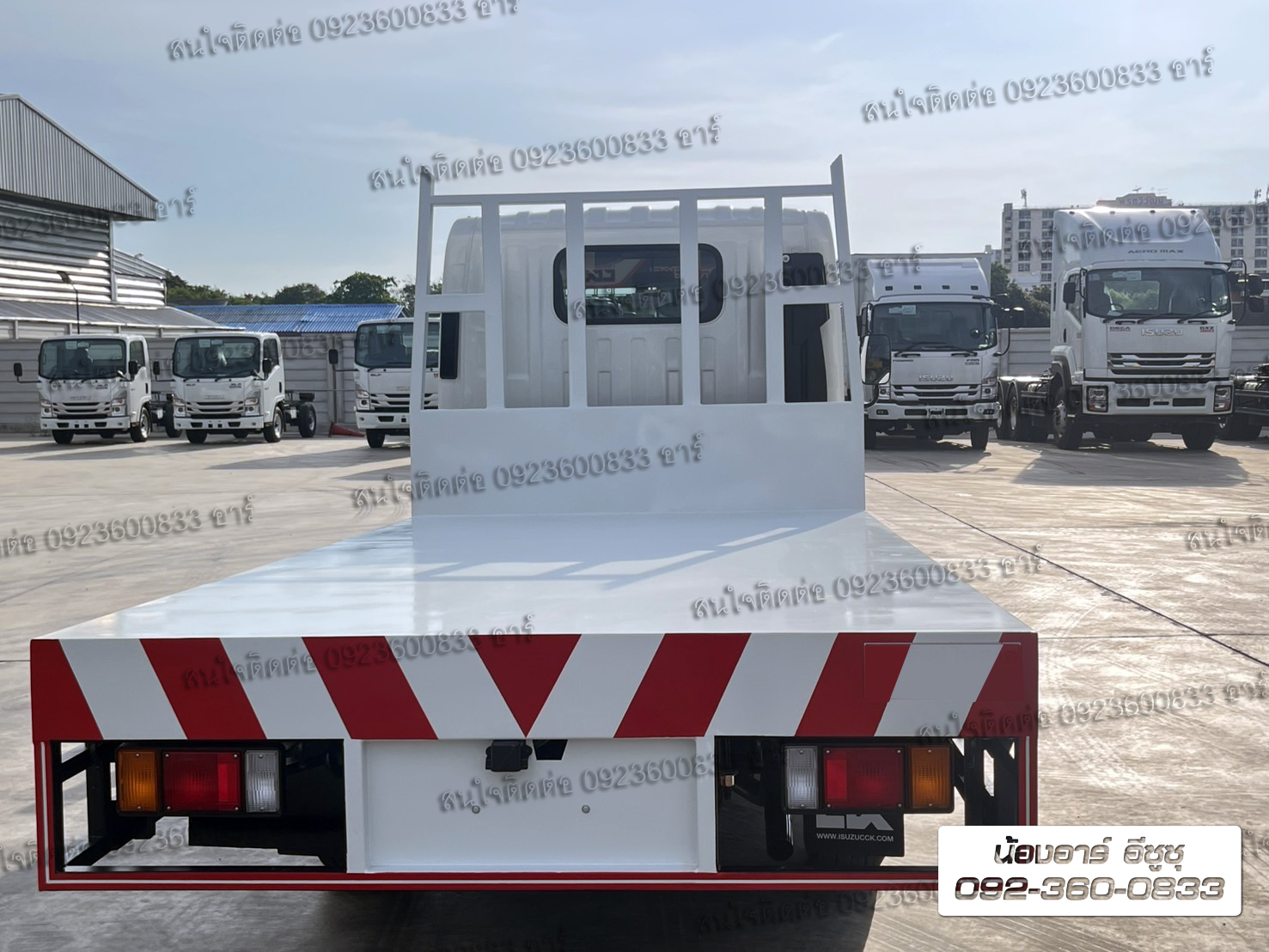 4 ล้อ ISUZU NLR Euro5 Max พื้นเรียบ