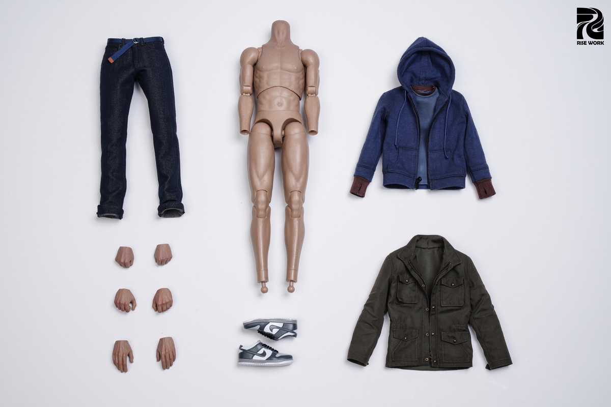 [สั่งจอง] Rise Work RW03 1/6 : Garfield M65 Workwear Outfit Set