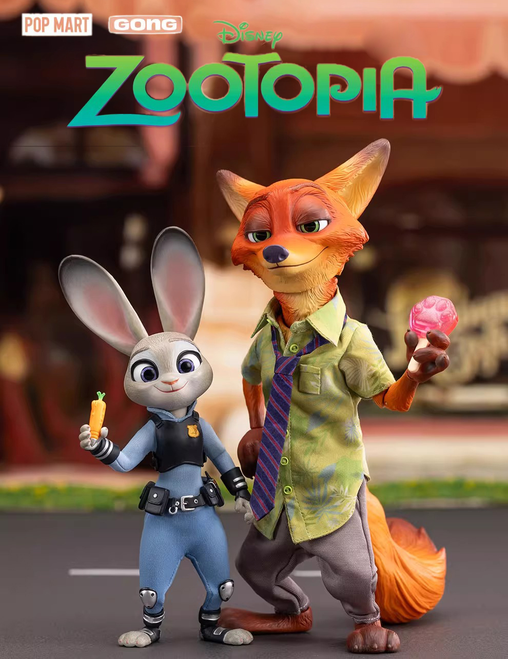[สั่งจอง]GONG Studio : Zootopia - Judy & Nick Articulated Cloth Figures
