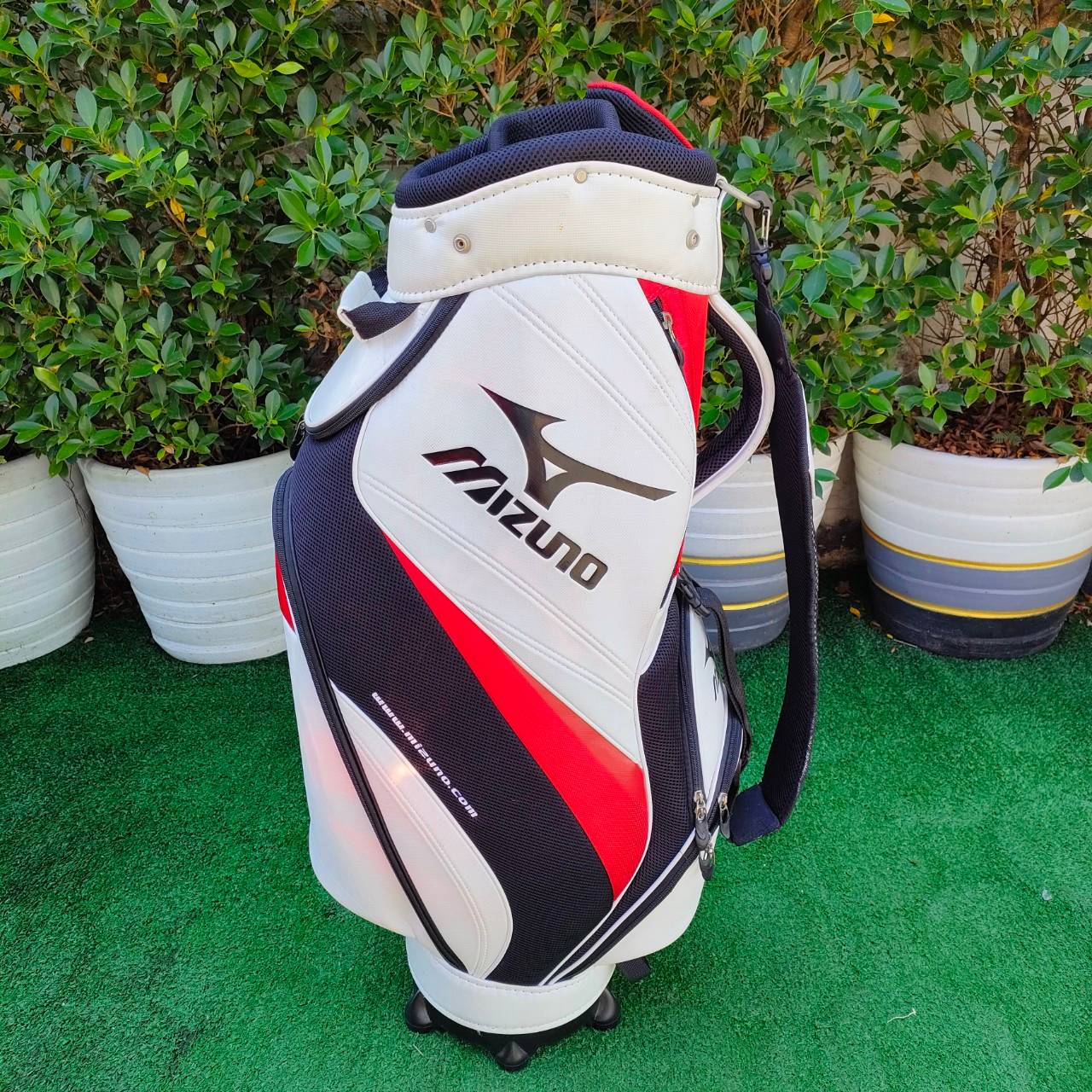 ถุงกอล์ฟ MIZUNO มือสอง ของแท้ สีสวยมาก สภาพสวย มือหนึ่งราคาแพงมากครับรุ่นนี้