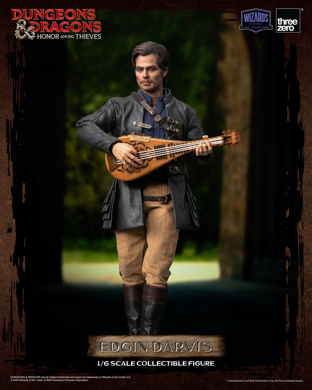 [สั่งจอง] Threezero 3Z05330W0 1/6 : Dungeons & Dragons Honor Among Thieves - Edgin Darvis