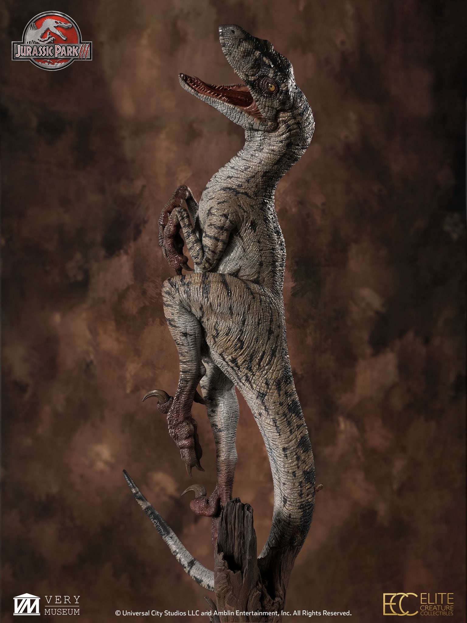 [สั่งจอง] ECC : Female Velociraptor "White Queen" Maquette (JP3)