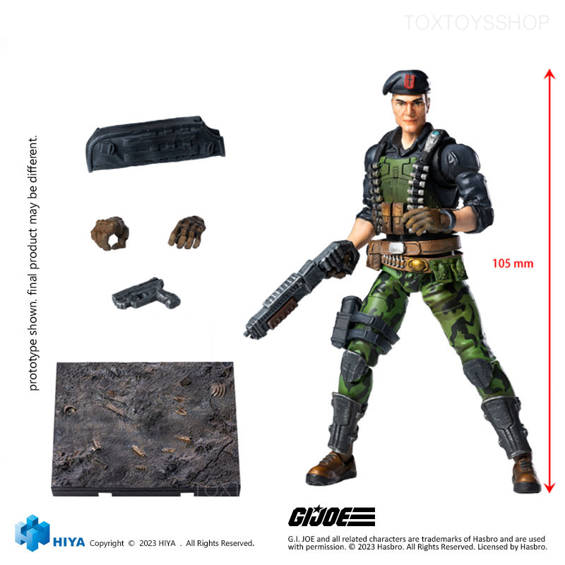 [สั่งจอง]Hiya toys 1/18 : MG0172 - G.I.JOE Flint Action (10.5cm)