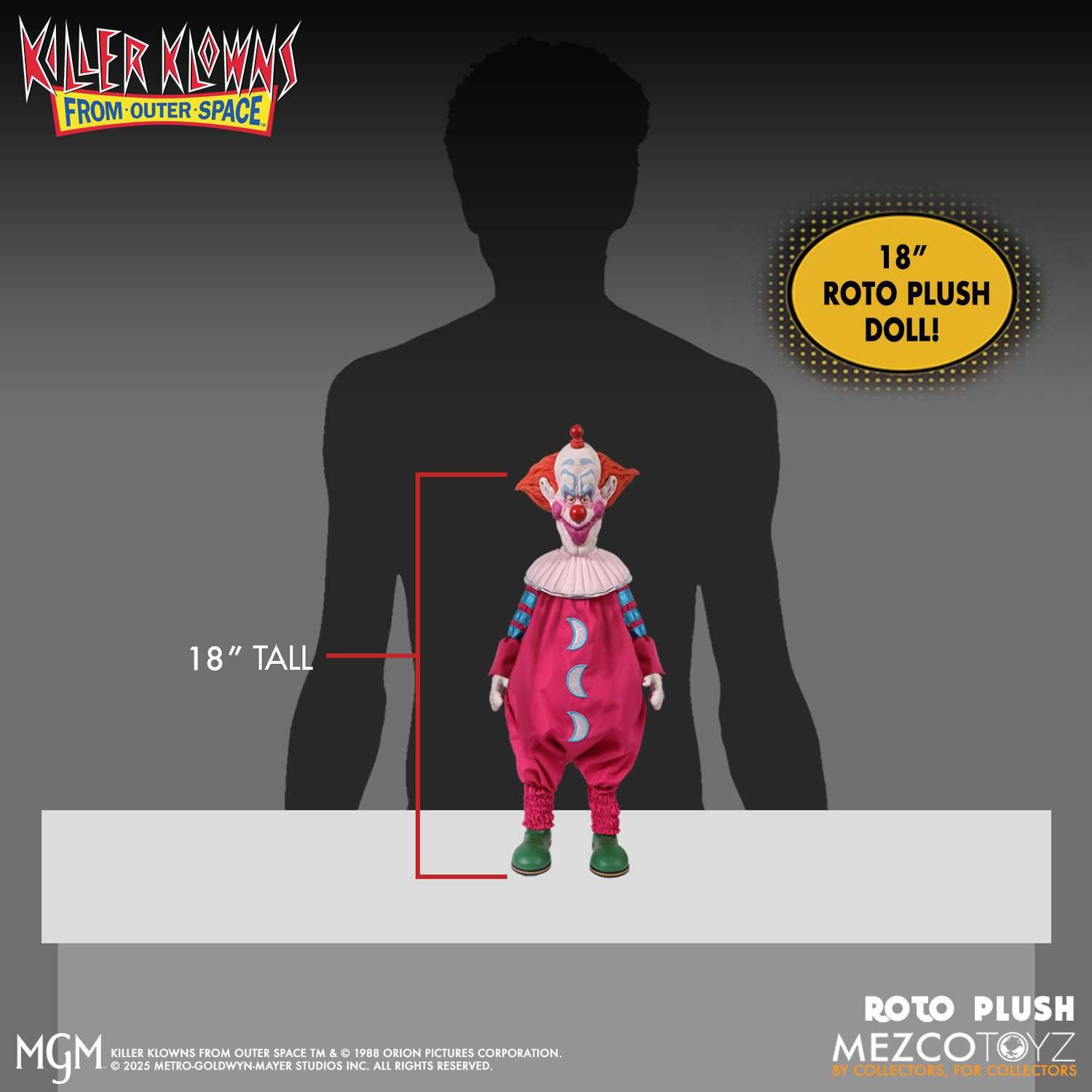 [สั่งจอง] Mezco toyz : MDS Roto Plush Killer Klowns: Slim (18นิ้ว)