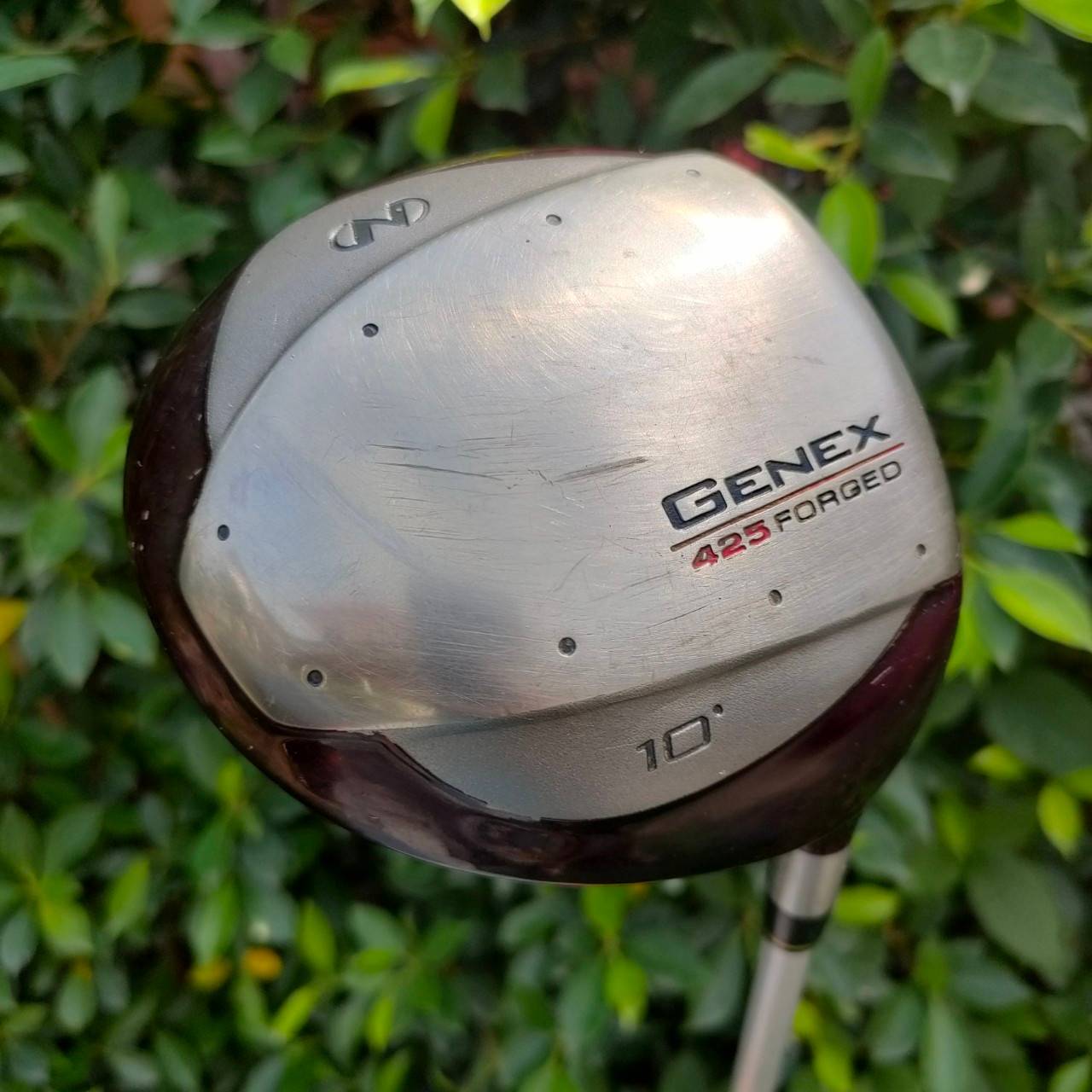 DRIVER GENEX 425 FORGED องศา 10 ก้าน SPEEDRATED 55 ไม้กอล์ฟหน้าเด้ง พรีเมี่ยมญี่ปุ่น มีออฟเซ็ทหน่อยๆ ช่วยให้ตีตรง เร่งสปีดได้เต็มที่ ตีไกลครับ