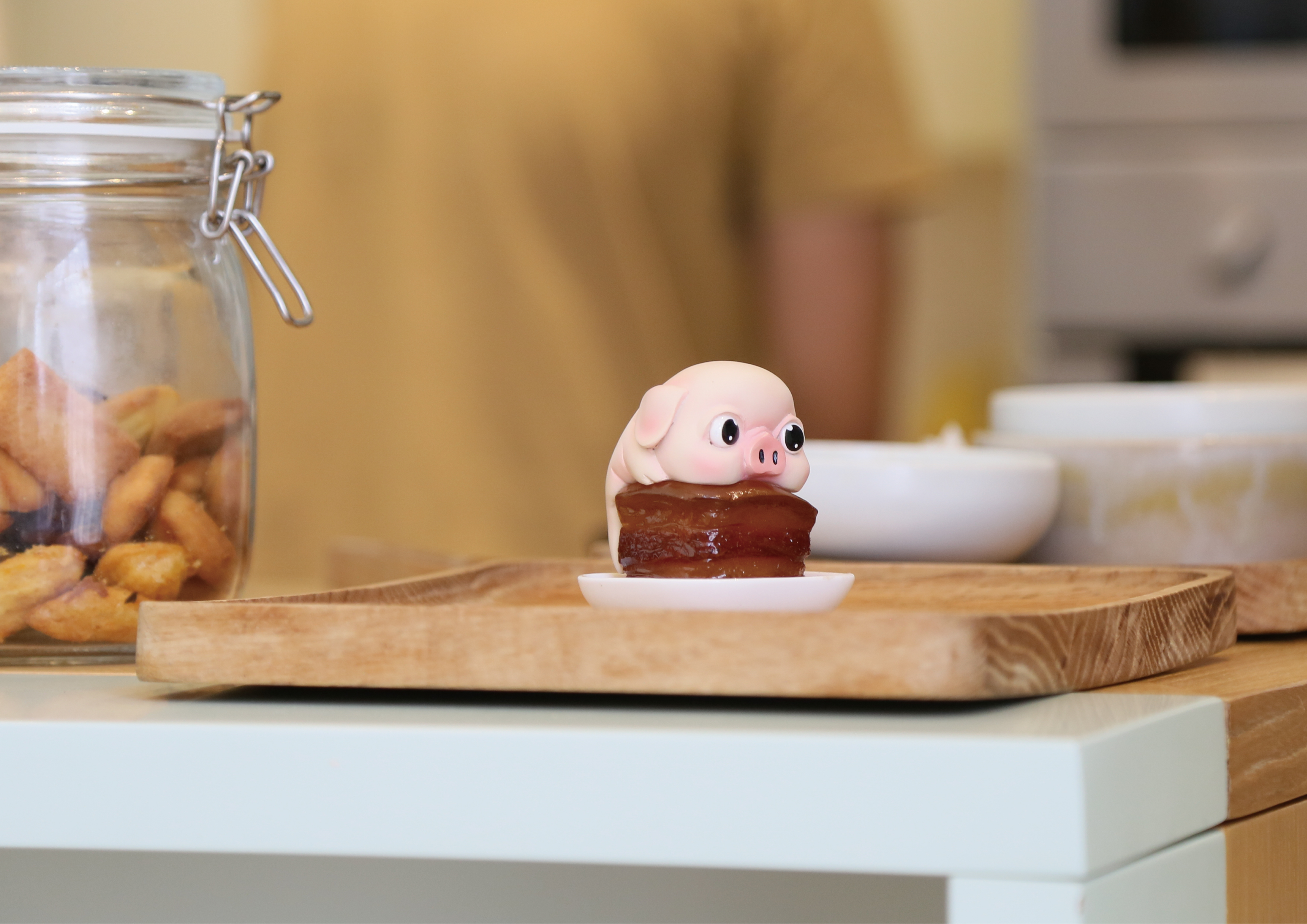 [สั่งจอง] สามชั้นทอดสายตา - Dongpo meat Pig toys