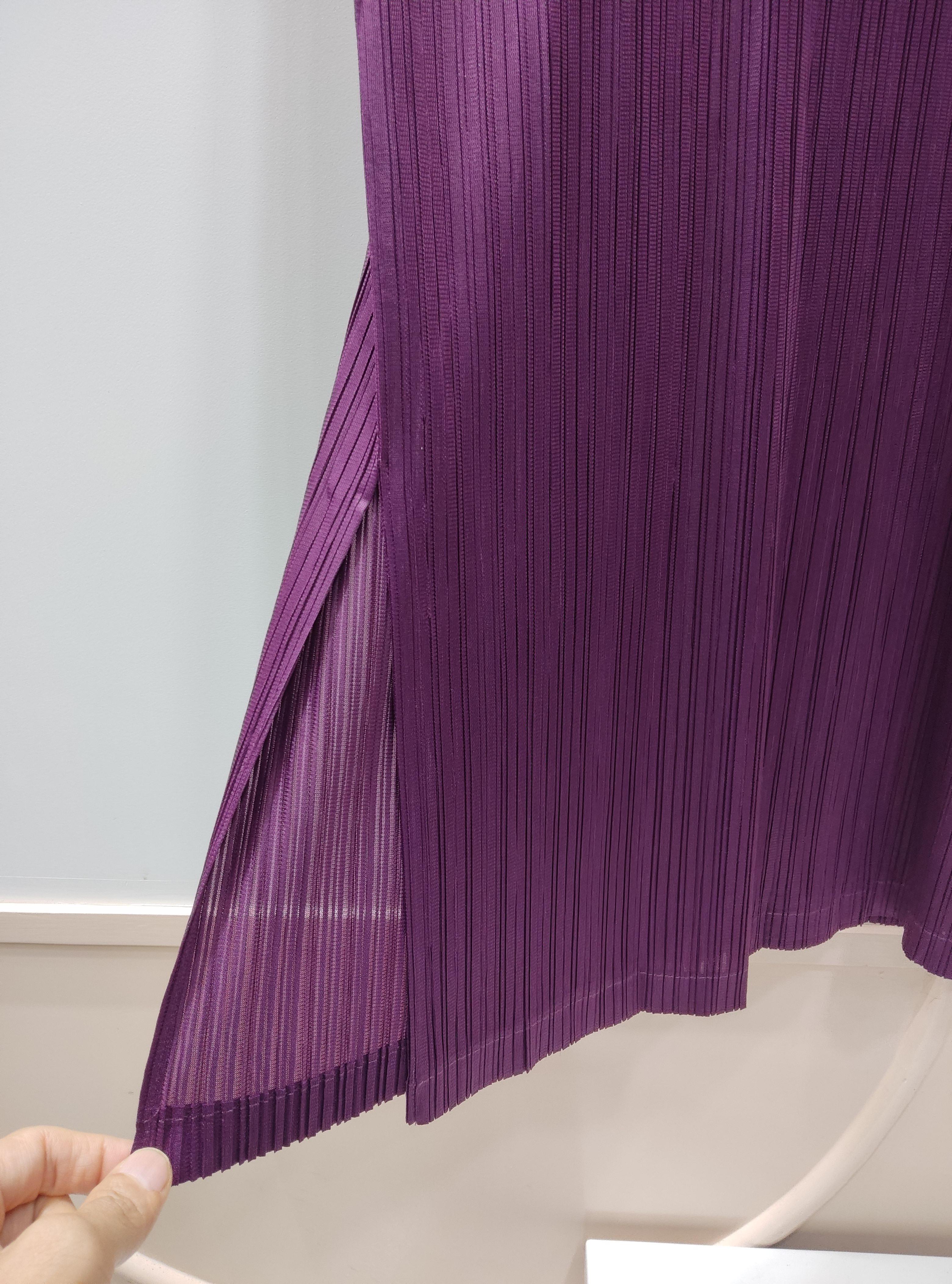 2MUAY GJO7876 เดรสพลีทคุณภาพ HIGH NECK CAP SLEEVE PLEAT DRESS 10 สี FREE SIZE