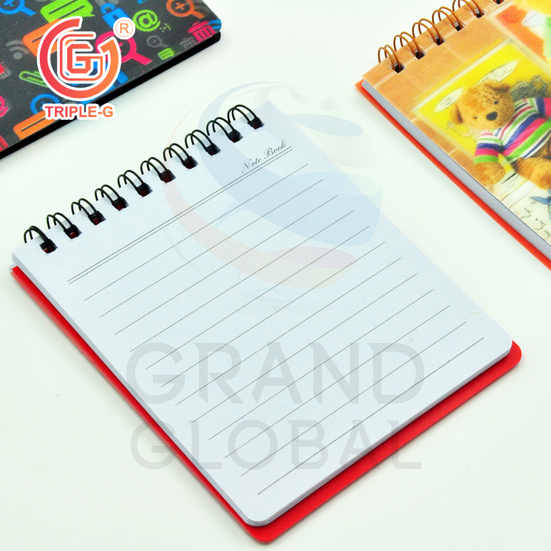 Triple-G สมุดโน๊ตอเนกประสงค์ ลาย 3 มิติแฟนซี รุ่น A6-0