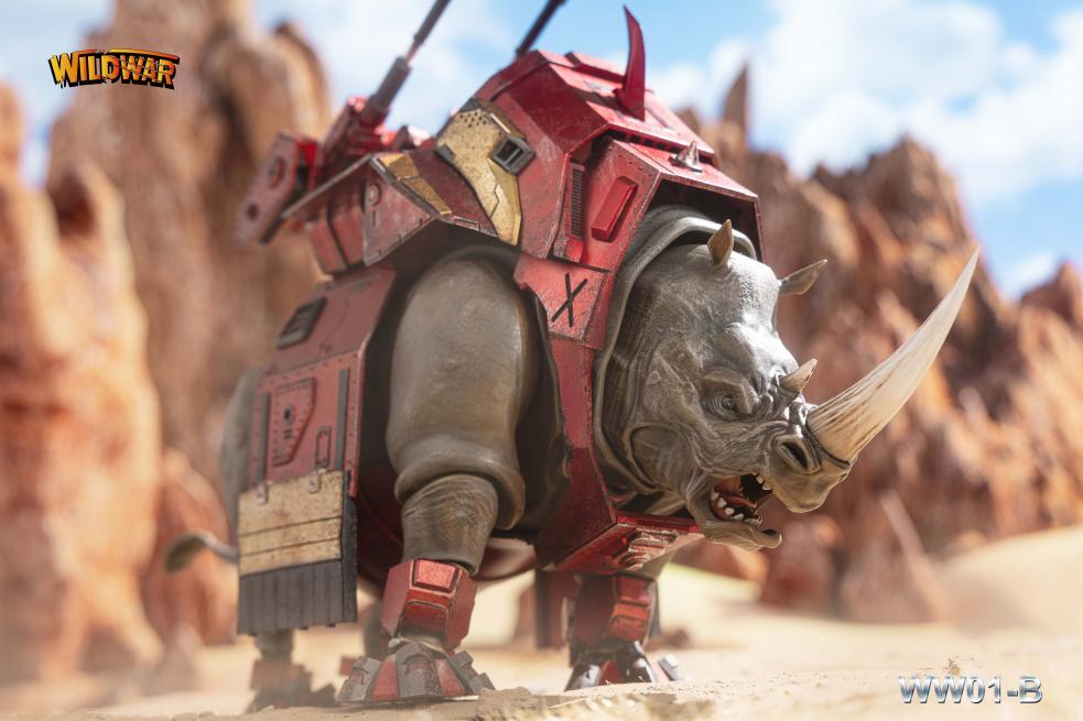 [สั่งจอง] Wild War WW-01 1/12 : giant horned rhinoceros