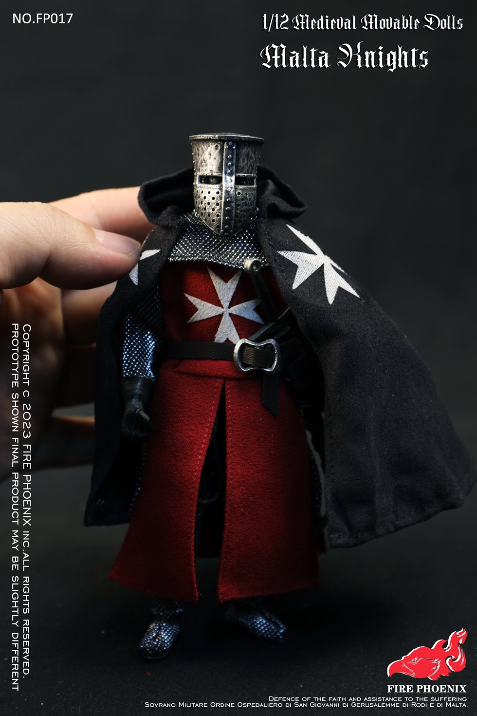 [สั่งจอง]FIRE PHOENIX 1/12 : Die-casting alloy Medieval