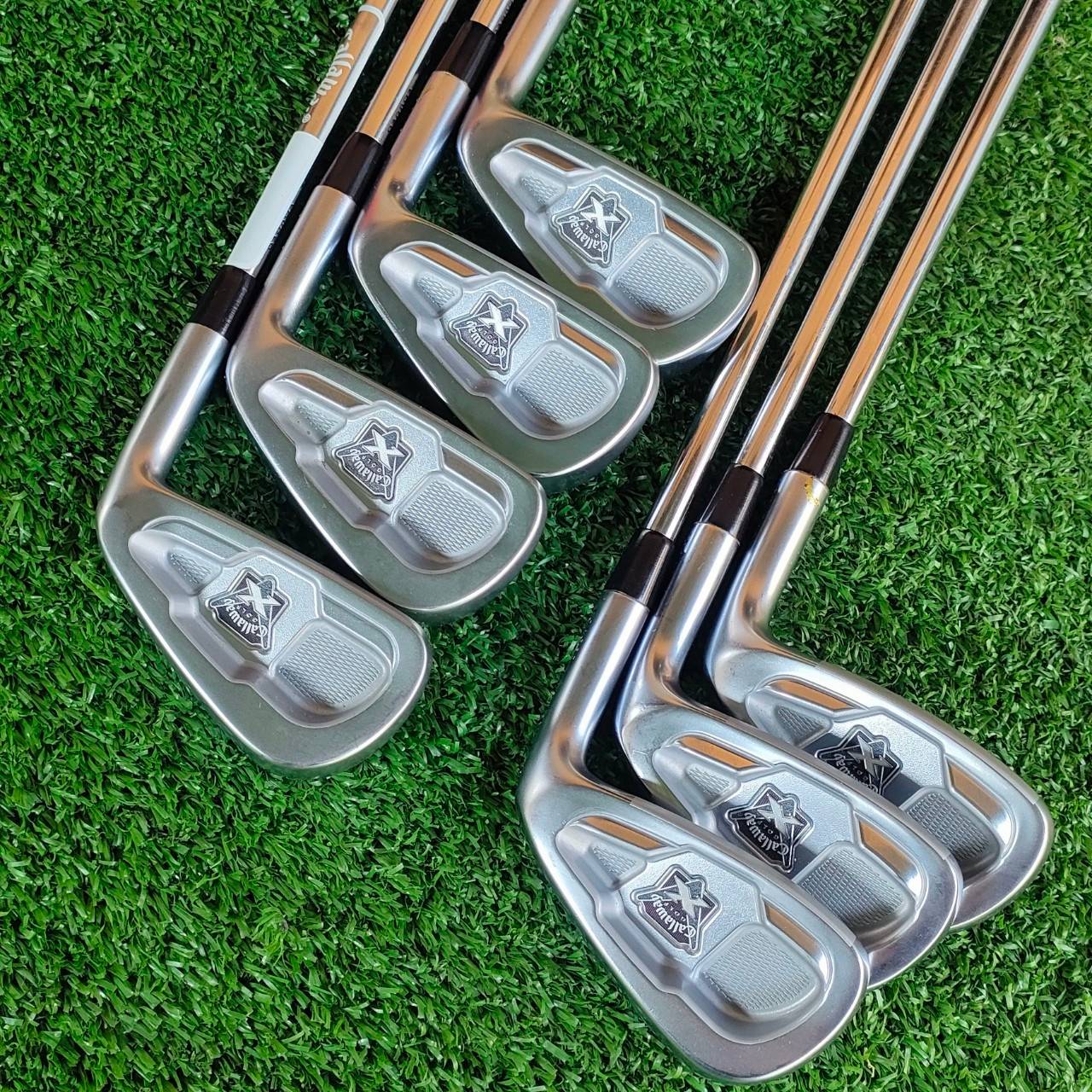 ชุดเหล็ก CALLAWAY X FORGED มีเหล็ก 4 - 9 เเละ PW ก้าน PROJECT X FLIGHTED 6.0 สุดยอดเหล็ก FORGED CAVITY ไม้กอล์ฟพรีเมี่ยมของแท้ By NakaraLuxurious