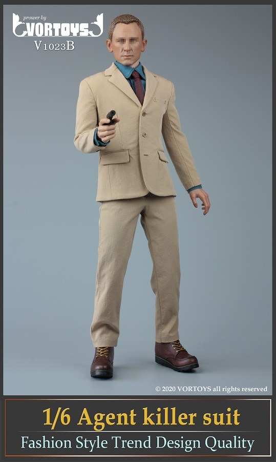 [สั่งจอง]VORTOYS V1023 1/6 : Male Agent Suit