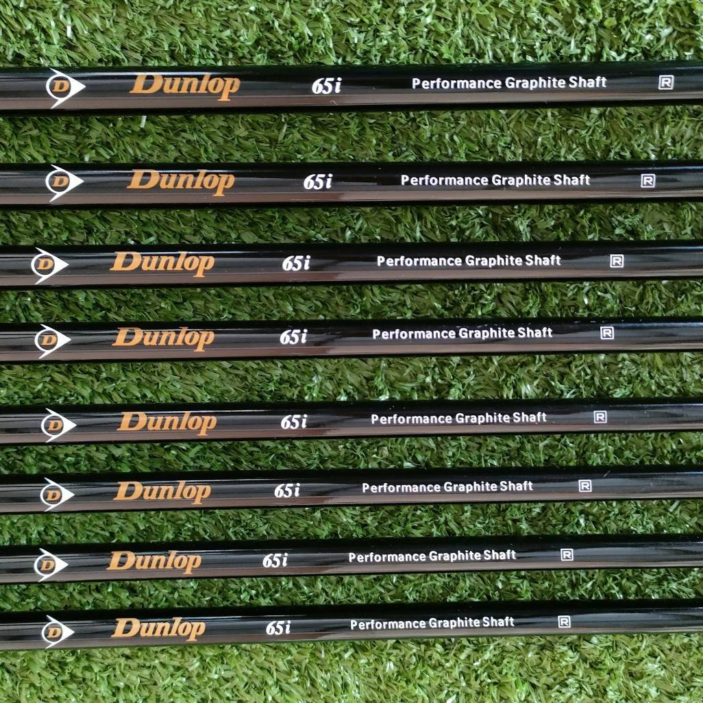 ชุดเหล็ก DUNLOP 65i มีเหล็ก 4-9 เเละ PW SW ก้าน DUNLOP 65i FLEX R สภาพสวยมากๆ 90% ขึ้นไป ไม้กอล์ฟมือสอง ของแท้ BY NakaraLuxurious