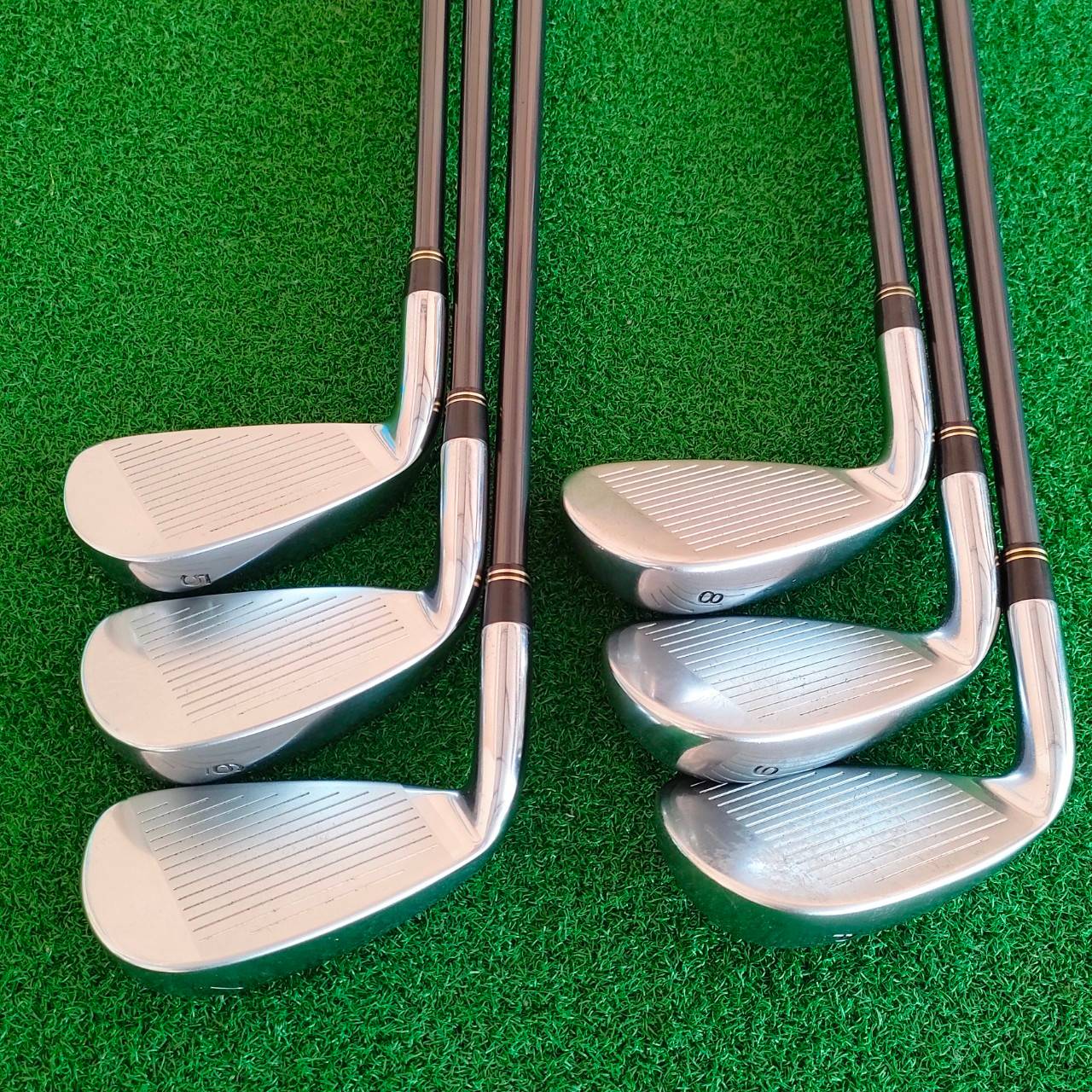 ชุดเหล็ก TAYLORMADE R7 CGB MAX มีเหล็ก 5 - 9 เเละ PW ก้าน RE*AX SUPERFAST CGB MAX FLEX R เน้นตีไกลเลยครับรุ่นนี้ เหล็กเพิ่มระยะ MAX สุด