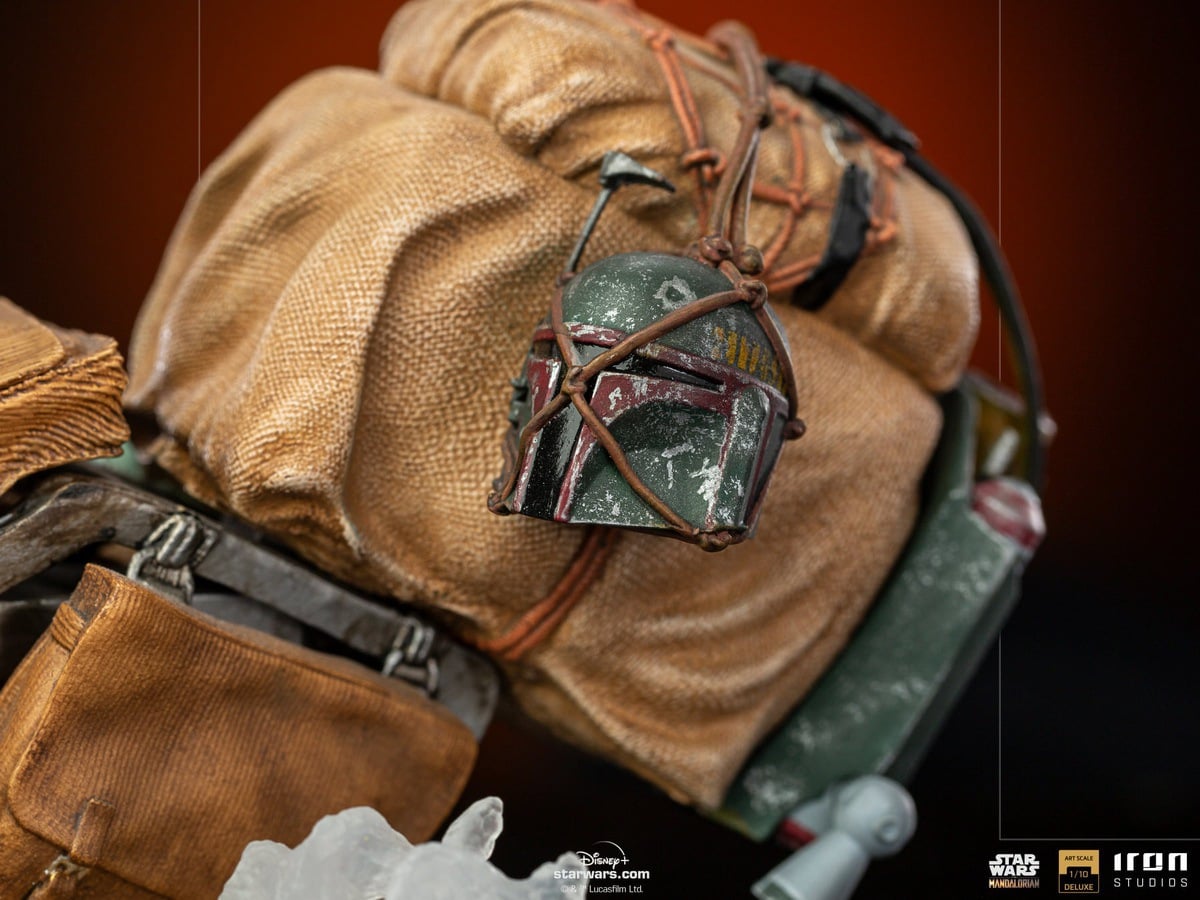 [สั่งจอง]Iron Studios LUCSWR48721-10 1/10 : The Mandalorian on Speederbike